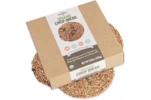 Clean Eating High Fibre Scandinavian Organic Crispbread, 160 Grams