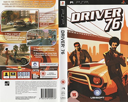 Driver 76 (Psp) [Import Anglais]