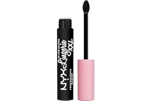 NYX PROFESSIONAL MAKEUP Lip Lingerie XXL Matte Liquid Lipstick - Naughty Noir (Black)