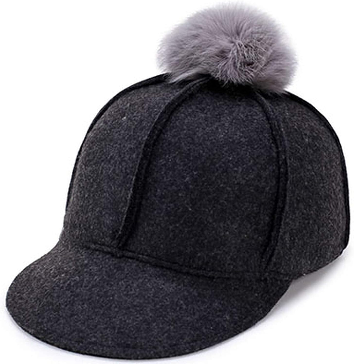 fur ball baseball cap
