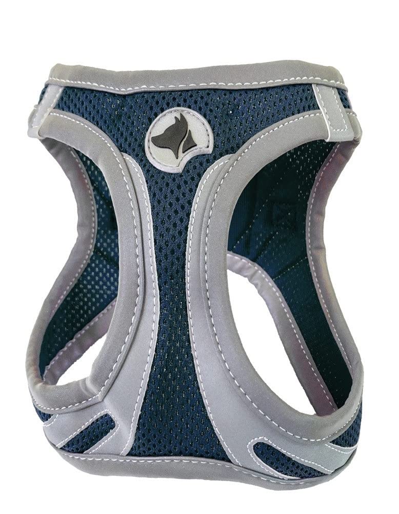 CROCI Hiking Harness Reflective Navy, Medium — image 1