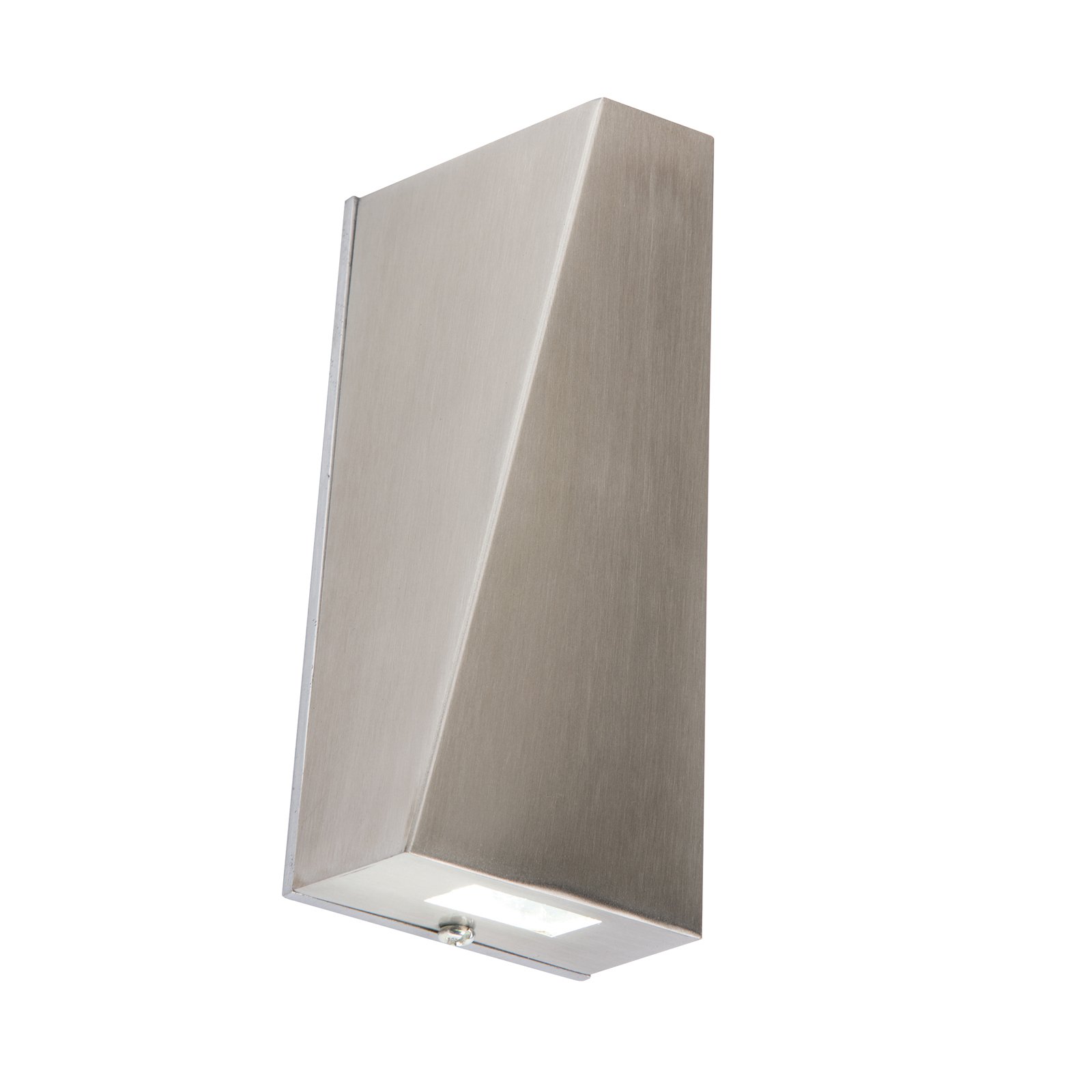 Knightsbridge NH022W IP44 230V 6W (2x3W) LED Up/Down Light, Stainless Steel