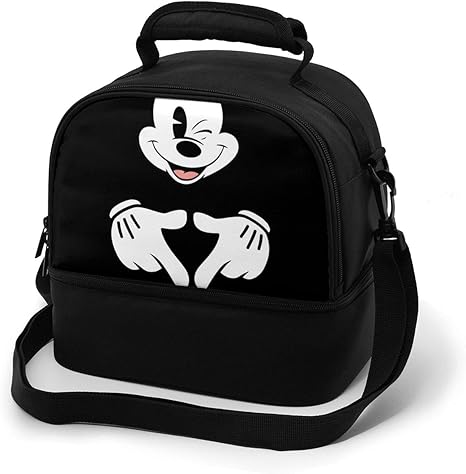 Amazon ディズニー ミッキーマウス 弁当バッグ トートバック 断熱ランチバッグ 弁当袋 ピクニックバッグ 保冷保温バッグ ソフトクーラー 手提げ お弁当入れ クーラーボックス エコバッグ おしゃれ 軽量 買い物袋 可愛い 旅行 食品収納 ランチバッグ ランチ巾着 ランチ