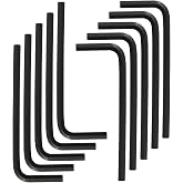 Piutouyar 9/64 Inch Hex Key Allen L Shaped Wrench, 10Pcs, Black | Small Hexagon Head, Hex Wrenchs Replacement, For Bike &amp; Furniture Repair