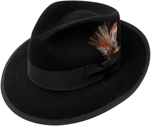 men's fur felt fedora hats