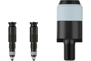Schwalbe Clik Valve Conversion Set - Presta/SV Valve Conversion Kit with Pump Head Adapter - Innovation for Inflating Bicycle