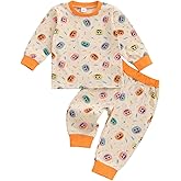 Socutebabe Toddler Baby Boy St Patricks Day Outfit Clover Truck Long Sleeve Crewneck Sweatshirts Pants Infant Clothes 0-3T