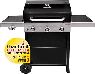 Char-Broil Performance Series 330B - 3 Brenner Gasgrill mit Seitenbrenner, schwarz