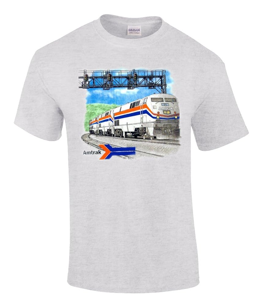 Amtrak Genesis Railroad T Shirt 1941 Jznovelty