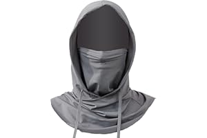 TEAROM Sunscreen Ski Mask for Men - Cool Half Face Mask for Ultimate UV Protection and Breathable Comfort