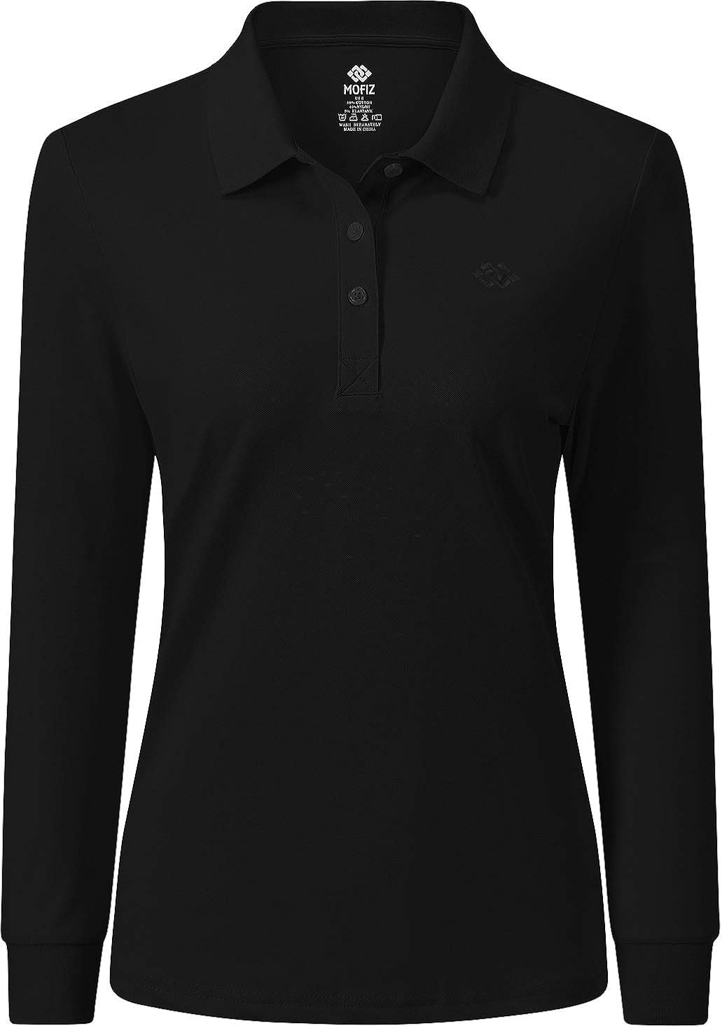 Women's Golf Polo Shirts Sports Athletic Shirts Tennis Tops Fitness Workout T-Shirt with Buttons: Clothing