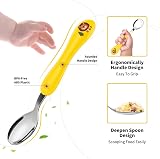 Lehoo Castle 6Pcs Toddler Cutlery Set Stainless Steel Excavator 2Spoons 2Forks view 3