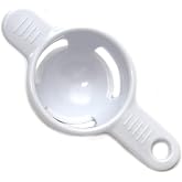 Chef Craft Basic Plastic Egg Separator, 5 inches in length, White