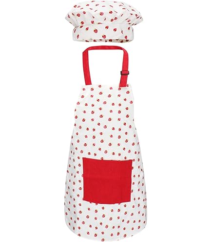 Gorro Y Delantal De Chef Para Niños