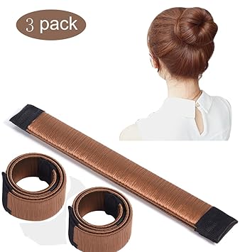 Amazon Com Oshide Women Hair Style Tool Hair Donut Bun Maker