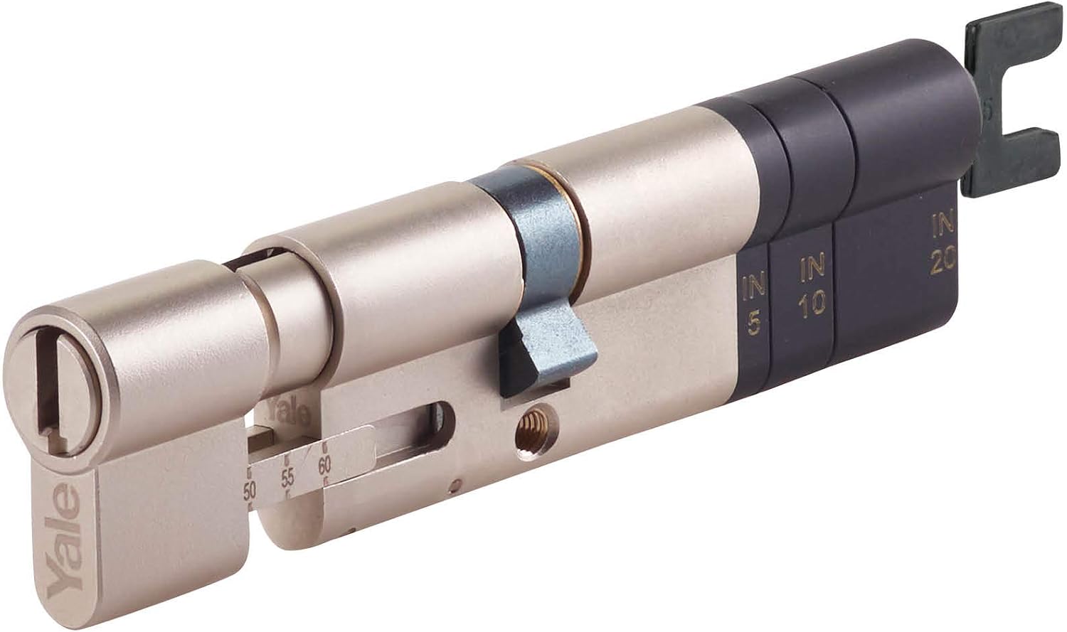 Yale 05/501000/SN - Linus® Adjustable Cylinder Silver, Linus Adjustable Cylinder - Image 3