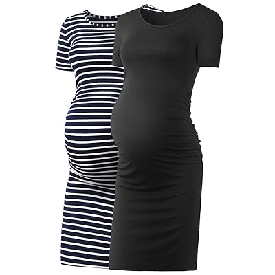 SUNNYBUY Womens Short Sleeve Maternity Dresses Jamaica | Ubuy SUNNYBUY Womens Short Sleeve Maternity Dresses Jamaica | Ubuy