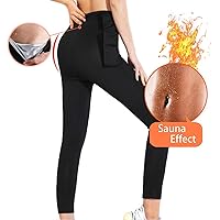Pantaloni Sauna Dimagranti KUMAYES Per Donna - Termici, Neoprene, Per Fitness E Sudorazione - Foto 4
