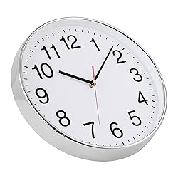 Plumeet Extra Large Wall Clock - 16" Non Ticking