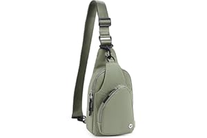 WESTBRONCO Small Sling Bag for Women Nylon Crossbody Sling Backpck Lightweight for Travel Casual Daily