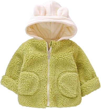Giacca Ragazza Invernale Cappotto Bambino Elegante Giacche 3m 24m Giacca In Cotone Ispessito Con Cappuccio In Cartone Animato Di Peluche A Maniche Lunghe Per Bambini Carino Caldo E Denso Parka Amazon It Abbigliamento