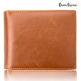 Oren Stone RFID Blocking Synthetic Leather Wallet for Men- Flipout ID, Travel Bifold, Excellent Credit Card Protector