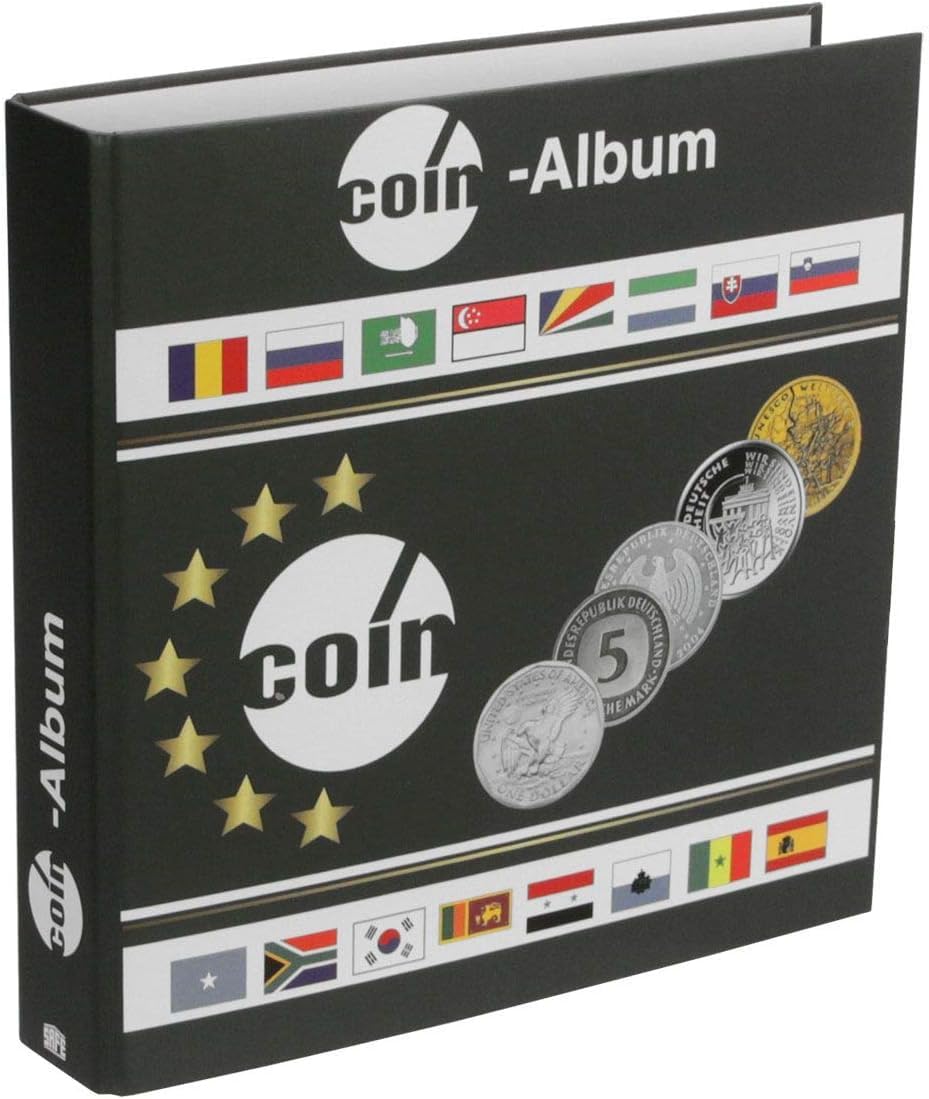 Safe 8558 Coin Album for Coins from Around The Globe