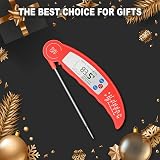 Flintronic Digital Instant Read Meat Thermometer 4s Read Foldable Probe °F/°C view 7