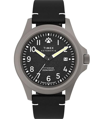 timex expedition north クロノグラフ Amazon.com: Timex Men's Expedition North Titanium Automatic 41mm