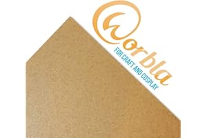 Worbla's Finest Art MINI Strip 2.5 in x 10 in - Perfect for Small Projects, Bracelets, and Trim - Thermoplastic