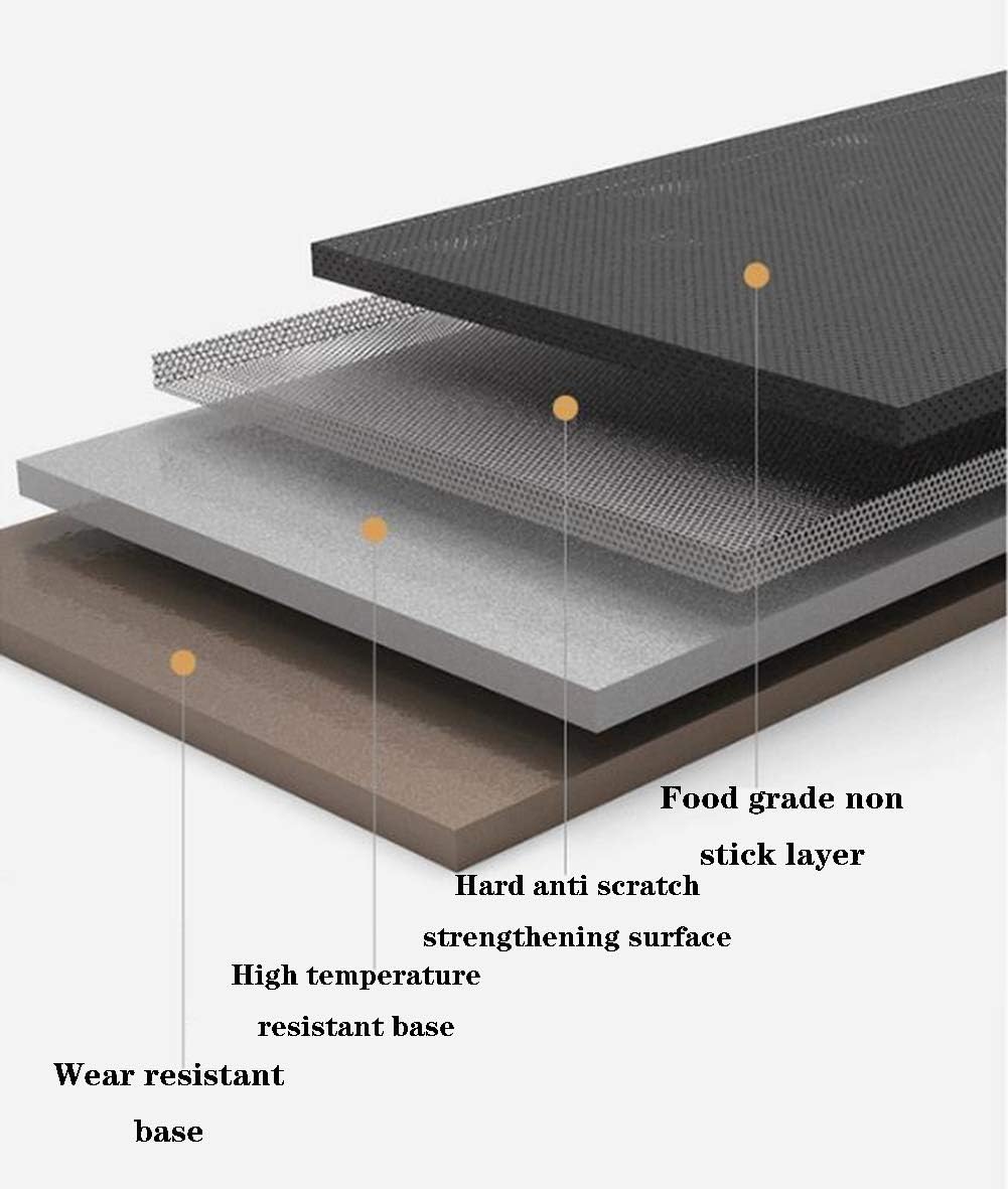 review BBQ Portable Electric Grill, Electric Barbecue Grill Indoor Hot Pot Chafing Dish, Large Capacity Household Multifunctional Non-Stick Pan Electric Cooker