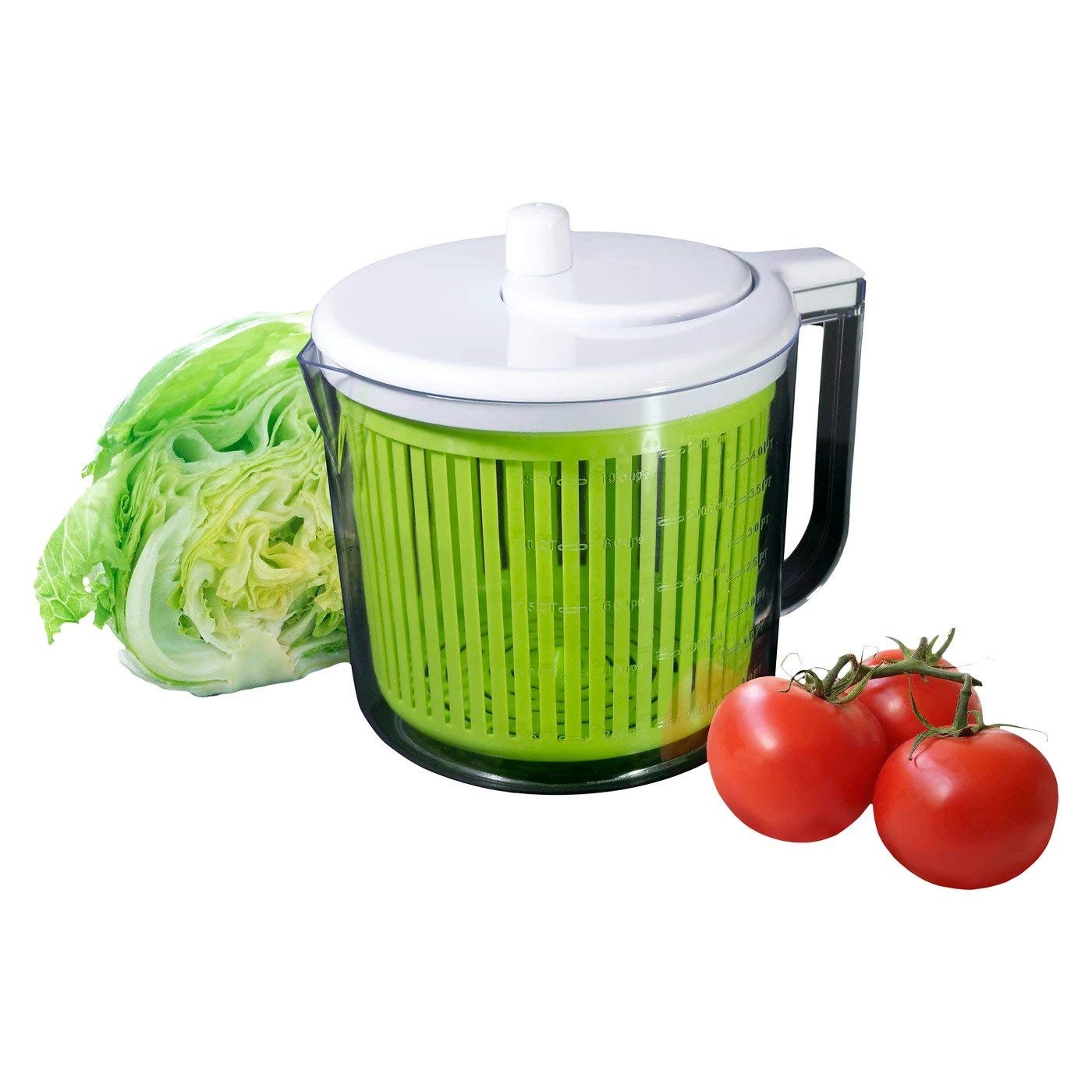Sharper Image Single Server Salad Spinner