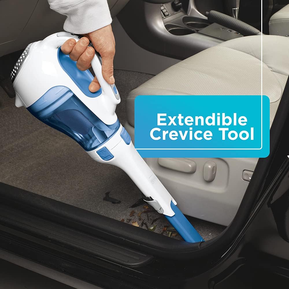 BLACK+DECKER dusbuster Handheld Vacuum, Cordless, Magic Blue (HHVI320JR02) -
