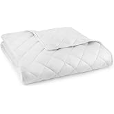 Whisper Organics 100% Organic Cotton Comforter, GOTS &amp; Fairtrade Certified | Duvet Insert for Summer &amp; All-Season with Non-Clumping Diamond Stitching, Premium Soft and Breathable Quilt (King/Cal King)