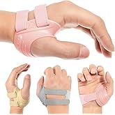 FORTEMOTUS CMC Thumb Brace, Thumb CMC Joint Support Stabilizer for CMC OA, Tendoniti, Instability, Lightweight & Adjustable T