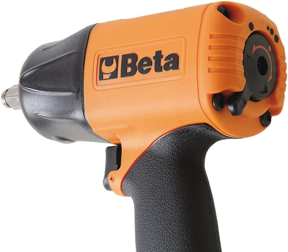 Beta 19270008 Model 1927 P Reversible Air Impact Wrench, 1/4" Gas, 1/2" Drive, Orange - Image 4