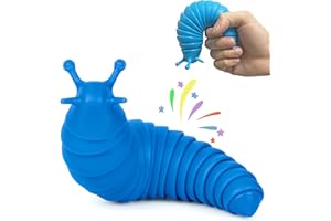 IFiwin Fidget Slug Toys, Sensory Slug Fidget Bulk Toys for Autistic Kids & Adults, Autism Sensory Toys Bulk Fidgets Stocking Stuffers, Birthday Gifts for Boys Girls