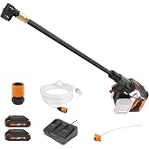 WORX Cordless Pressure Washer, 40V 800 PSI Power Washer, WG647 | Brushless motor;800 PSI / 1.0 GPM; 5-in-1 nozzle; 2*2.0A battery &amp; charger included; PowerShare.