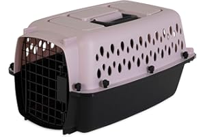 Petmate Fashion Vari Kennel, 19", for Dogs Up to 10 Lbs, 19.1"L x 12.6"W x 10.0"H, Made in USA