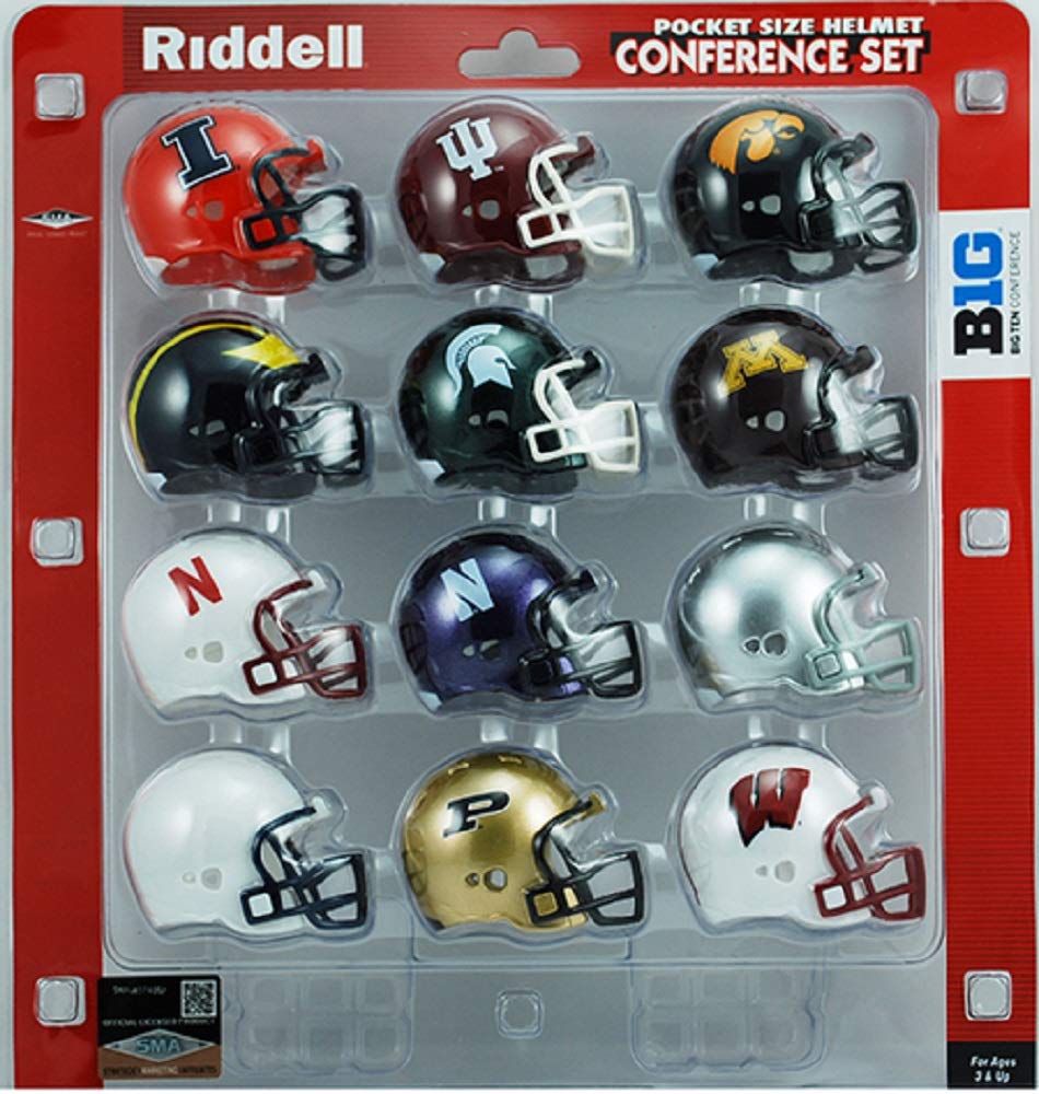 Riddell NCAA Pocket Pro Revolution Conference Sets Buy Online in