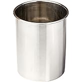 TableCraft Products HU2 Utensil Holder, Stainless Steel Brushed