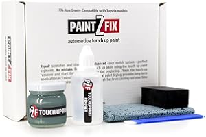 776 Aloe Green (Green Gray, Turquoise) Touch-Up Paint Kit - Scratch & Chip Repair Compatible with Toyota