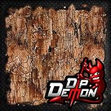 Distressed Aged Wood Grain Hydrographic Water Transfer Film Hydro Dipping Dip Demon Wizard Ape