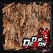 Distressed Aged Wood Grain Hydrographic Water Transfer Film Hydro Dipping Dip Demon Wizard Ape