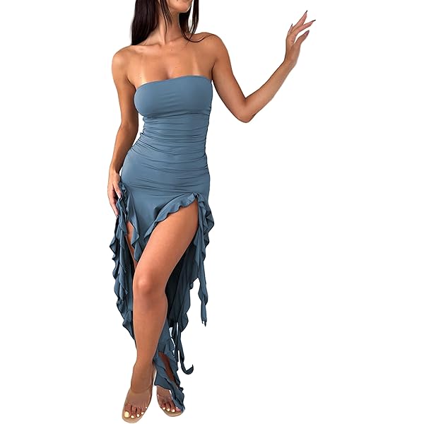 navy blue dress for baby girl Amazon.com: Mirteron Womens Summer Tube Bandeau Strapless Sleeveless Frills  Ruched Bodycon Midi Dresses Wedding Guest Black XS : Clothing, Shoes &  Jewelry main image 0