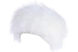 sy soul young Faux Fur Headband with Elastic for Women's Winter Earwarmer Earmuff