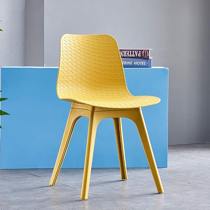 MidCentury Plastic Dining Chairs Stylish Office Chair, Hold Up To 330