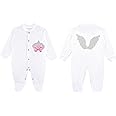 Lilax Baby Girl Newborn Jewels Layette 4 Piece Gift Set