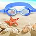 Kids Swim Goggles with Anti-fog, Waterproof & UV Protection Water Goggles, Clear PC Lens Swimming Goggle Perfect for Girls, Boys, Children, Teens from 3 to 10 Years