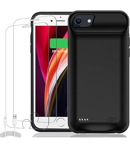 【新品】iPhone 7用 Smart Battery Case ブラック Apple Geek Squad Certified Refurbished iPhone 7 Smart